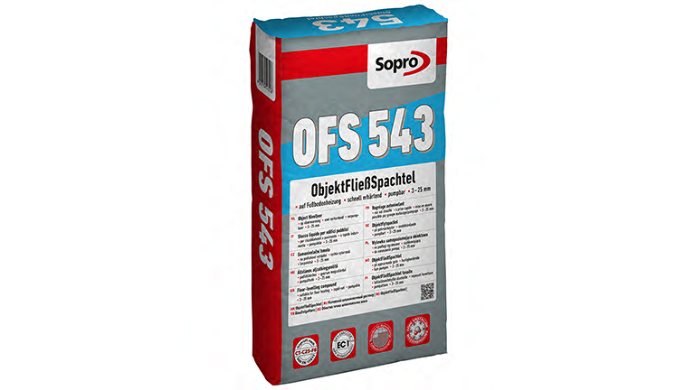 ObjektFließSpachtel - OFS 543, Sack